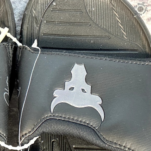 New With Tag‎ - Under Armour Project Rock 3 Men 7 Women 8.5 Slides Black - Picture 2 of 10